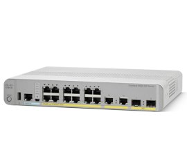 Cisco WS-C3560CX-8PT-S switch di rete Gestito Gigabit Ethernet (10/100/1000) Supporto Power over Ethernet (PoE) Bianco