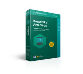 Kaspersky Anti-Virus 2019 Antivirus security Full ITA 1 licenza/e 1 anno/i