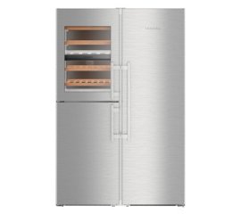 Liebherr SBSes 8486 PremiumPlus frigorifero side-by-side Libera installazione 645 L Stainless steel
