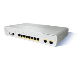 Cisco Catalyst WS-C2960CPD-8TT-L switch di rete Gestito L2 Fast Ethernet (10/100) Bianco