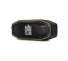GOCLEVER Sound Club RUGGED MINI Altoparlante portatile stereo Nero, Giallo 10 W