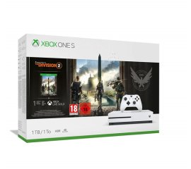 Microsoft Xbox One S + Tom Clancy's The Division 2 1 TB Wi-Fi Bianco