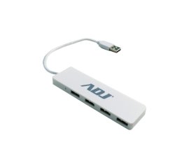 Adj Tetra Hub 2.0 USB 2.0 480 Mbit/s Bianco