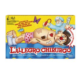 Hasbro Gaming L'Allegro Chirurgo (gioco in scatola Gaming, versione in Italiano)