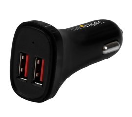 StarTech.com Caricatore da Auto con doppia porta USB - 24W/4.8A - Nero