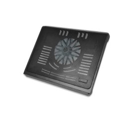 Ednet 64029 base di raffreddamento per laptop 43,9 cm (17.3") Nero