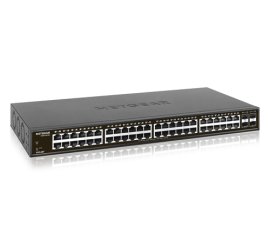 NETGEAR GS348T Gestito Gigabit Ethernet (10/100/1000) Nero