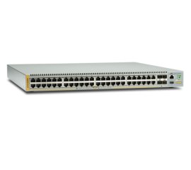 Allied Telesis AT-x510-52GPX-50 Gestito L3 Gigabit Ethernet (10/100/1000) Supporto Power over Ethernet (PoE) Grigio