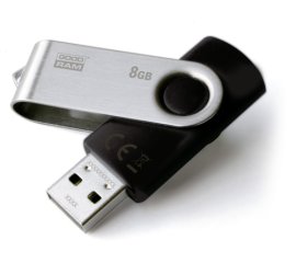 Goodram UTS2 unità flash USB 8 GB USB tipo A 2.0 Nero, Argento