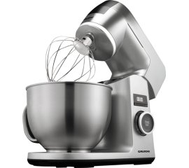 Grundig KMP 8650 S robot da cucina 1000 W 4,6 L Nero, Argento