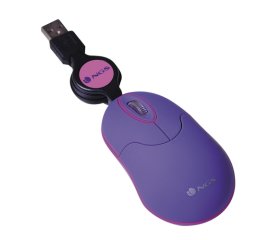 NGS INPURPLE mouse Ambidestro USB tipo A Ottico 1000 DPI