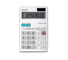 Sharp EL320WB calcolatrice Desktop Calcolatrice di base Bianco