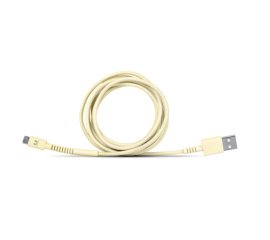 Fresh 'n Rebel Fabriq Micro-USB Cable 1,5m - Buttercup