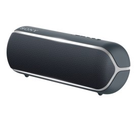 Sony SRS-XB22, speaker compatto, portatile, resistente all'acqua con EXTRA BASS e luci, nero