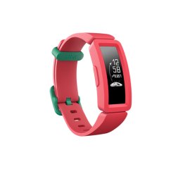 Fitbit Ace 2 OLED Braccialetto per rilevamento di attività Verde, Rosso