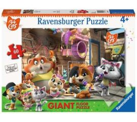 Ravensburger 44 Gatti - Puzzle 60 pezzi giant