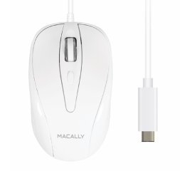 Macally UCTURBO mouse Ambidestro USB tipo-C Ottico 1000 DPI