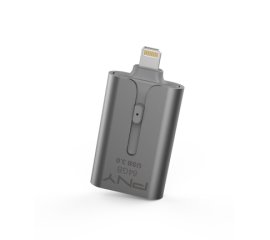 PNY Duo-Link 3.0 unità flash USB 64 GB USB Type-A / Lightning 3.2 Gen 1 (3.1 Gen 1) Grigio