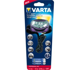 Varta 18630 101 421 torcia Nero, Viola Torcia a fascia LED