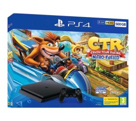 SONY PS4 CONSOLE 500GB F CHASSIS SLIM + CRASH TEAM RACING NITRO FUELED