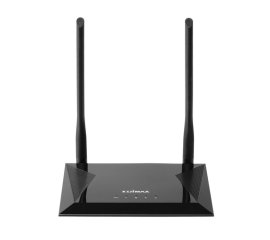 Edimax N300 router wireless Fast Ethernet Banda singola (2.4 GHz) 4G Nero