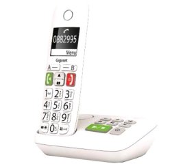 GIGASET E290A CORDLESS DECT SENIOR CON SEGRETERIA TELEFONICA WHITE