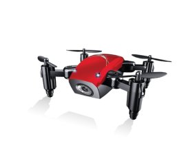 GOCLEVER Sky Beetle FPV 4 rotori Octocopter 200 mAh Nero, Rosso