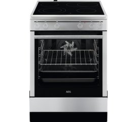 AEG 40006VS-MN Cucina Elettrico Piano cottura a induzione Nero, Stainless steel A