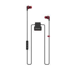 Pioneer ClipWear Active Auricolare Wireless In-ear Sport Micro-USB Bluetooth Nero, Rosso