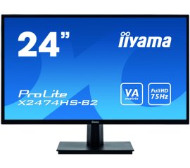 iiyama ProLite X2474HS-B2 Monitor PC 59,9 cm (23.6") 1920 x 1080 Pixel Full HD LED Nero