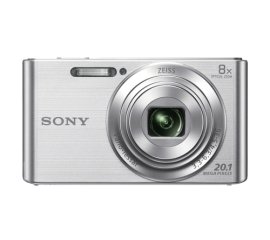 Sony Cyber-shot DSCW830, fotocamera compatta con zoom ottico 8x, Silver