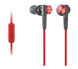 Sony MDR-XB50AP Auricolare Cablato In-ear Musica e Chiamate Nero, Rosso
