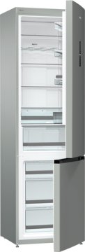 Gorenje NRK6203TX4 frigorifero con congelatore Libera installazione 334 L D Grigio