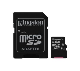 Kingston Technology Canvas Select memoria flash 64 GB MicroSDXC UHS-I Classe 10