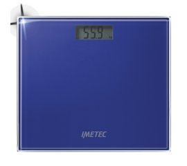 Imetec ES1 100 Rettangolo Blu Bilancia pesapersone elettronica