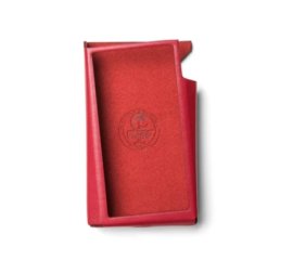 Astell&Kern A&norma SR15 Leather Case Custodia flip a libro Rosso Ecopelle