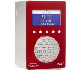 Tivoli Audio PAL+ BT radio Portatile Digitale Rosso,Bianco