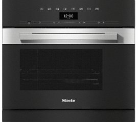 Miele DG 7440-55 Piccola Nero, Stainless steel Touch