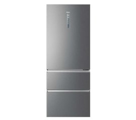 Haier 3D 70 Serie 3 A3FE743CPJ frigorifero con congelatore Libera installazione 450 L E Platino, Acciaio inossidabile