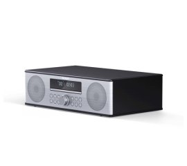 Sharp XL-B710 Microsistema audio per la casa 30 W Nero, Acciaio inossidabile