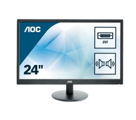 AOC 70 Series E2470SWDA LED display 61 cm (24") 1920 x 1080 Pixel Full HD Nero