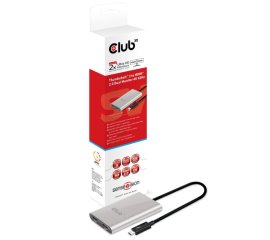 CLUB3D Thunderbolt 3 a Dual HDMI 2.0 Adaptador