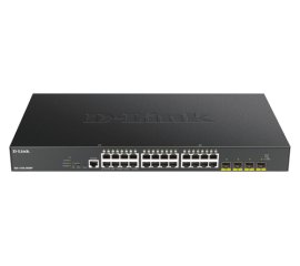 D-Link DGS-1250-28XMP switch di rete Gestito L3 Gigabit Ethernet (10/100/1000) Supporto Power over Ethernet (PoE) Nero