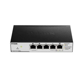 D-Link DGS-1100-05PD switch di rete Gestito L2 Gigabit Ethernet (10/100/1000) Supporto Power over Ethernet (PoE) Nero