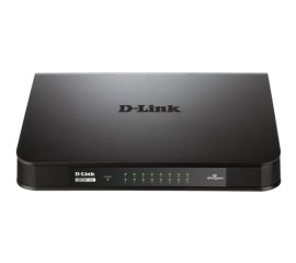 D-Link GO-SW-16G Non gestito L2 Gigabit Ethernet (10/100/1000) 1U Nero