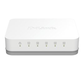 D-Link GO-SW-5G Non gestito Gigabit Ethernet (10/100/1000) Bianco