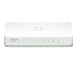 D-Link GO-SW-8E/E switch di rete Non gestito Fast Ethernet (10/100) Bianco