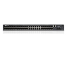 DELL PowerConnect N2048P Gestito L2+ Gigabit Ethernet (10/100/1000) Supporto Power over Ethernet (PoE) 1U Nero