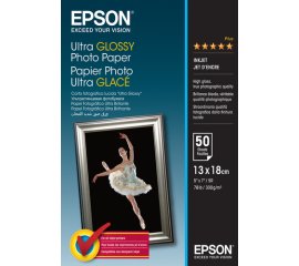Epson Ultra Glossy Photo Paper - 13x18cm - 50 Fogli