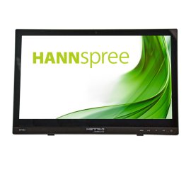 Hannspree HT161HNB Monitor PC 39,6 cm (15.6") 1366 x 768 Pixel HD LED Touch screen Da tavolo Nero
